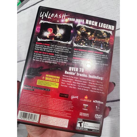 Guitar Hero 3 Legends of Rock for PS2 - Picture 2 of 3